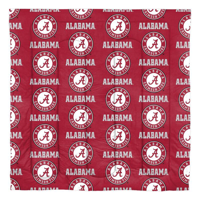 NCAA Rotary 7-piece Queen Bed in a Bag Set