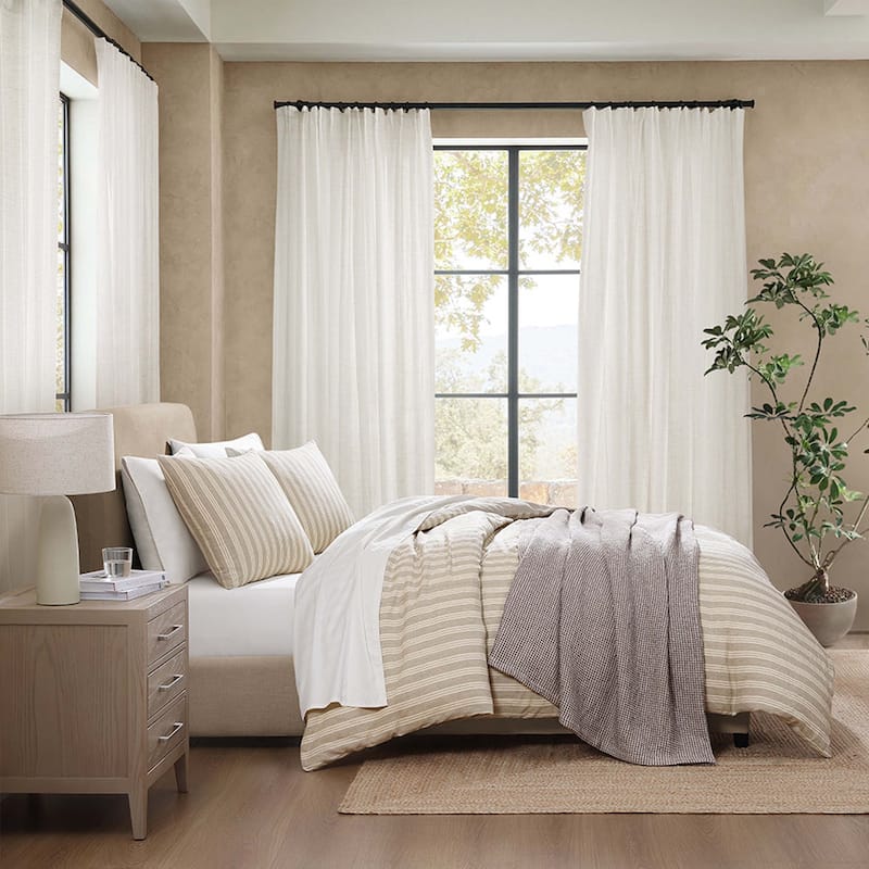 100% Cotton Washed Waffle Blanket