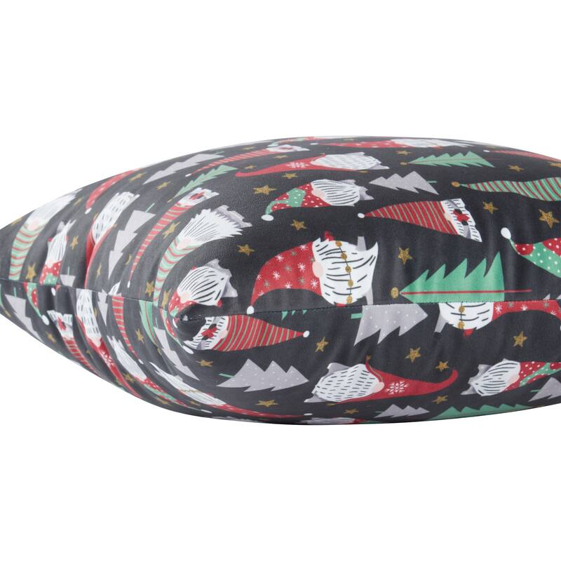 Gnome Holiday Throw Pillow
