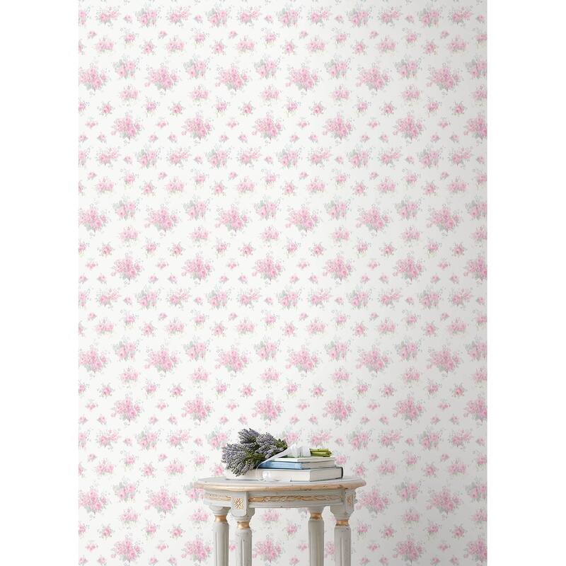 LoveShackFancy Pasadena Ikat Breezy Pastel Peel and Stick Wallpaper