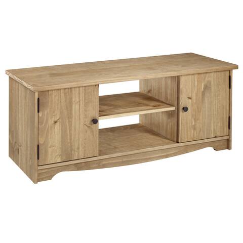 Wood TV Entertainment Stand Corona Furniture Dash