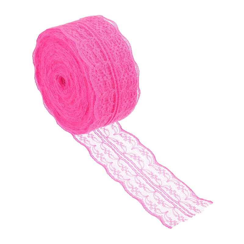 1.8" Wide 25 Yards Lace Trim Ribbon Sewing Lace Wrapping Decoration