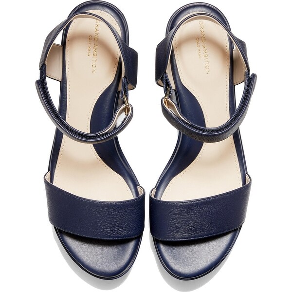 cole haan blue sandals