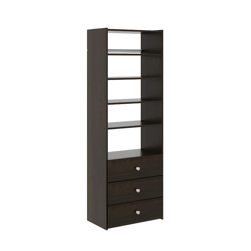 Easy Track Premium Pro Laminate Tower Kit - Truffle