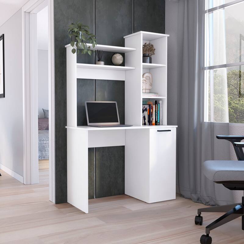 Muncy Computer Desk - White