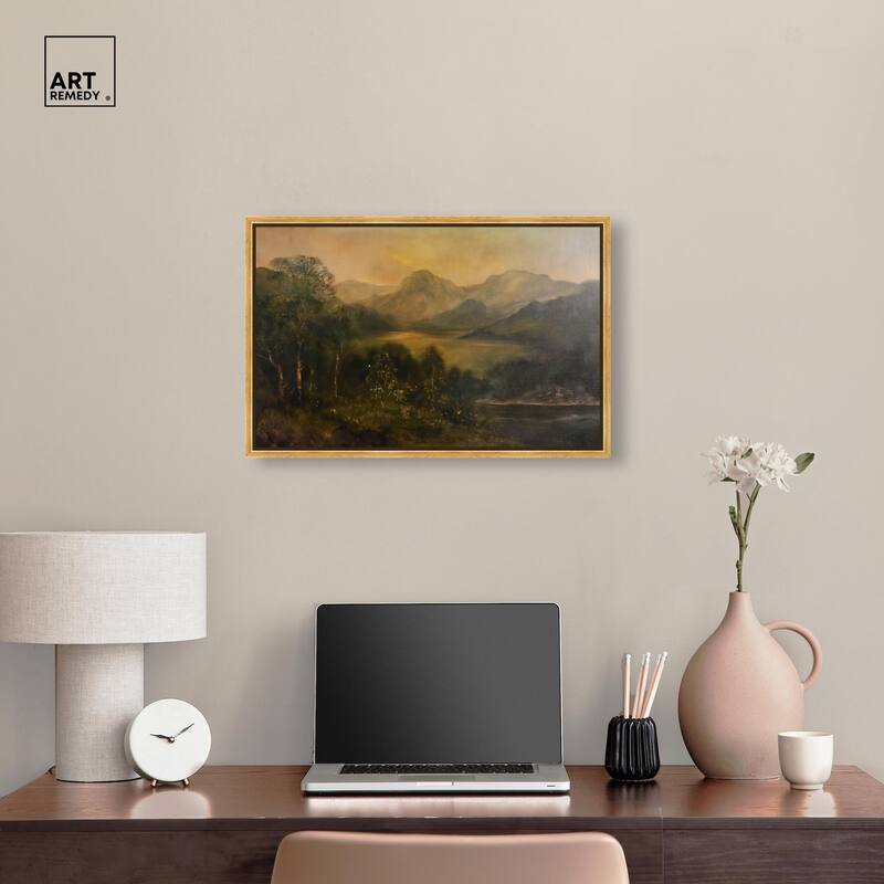 Highland Hues Canvas by Art Remedy