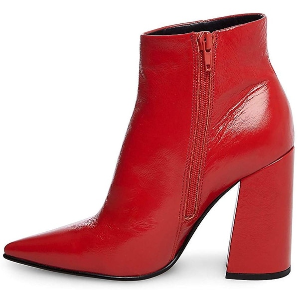 steve madden boots red