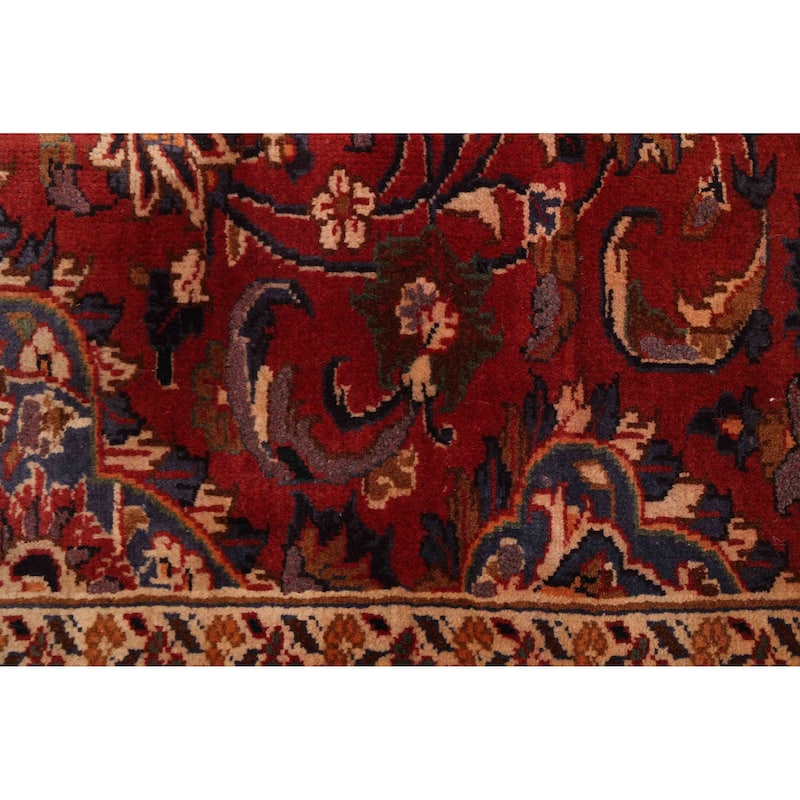 ECARPETGALLERY Hand-knotted Andelz Red Wool Rug - 4'9 x 8'2