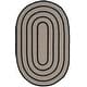 preview thumbnail 52 of 57, SAFAVIEH Handmade Braided Levina Country Rug 5' x 8' Oval - Ivory/Black - Oval