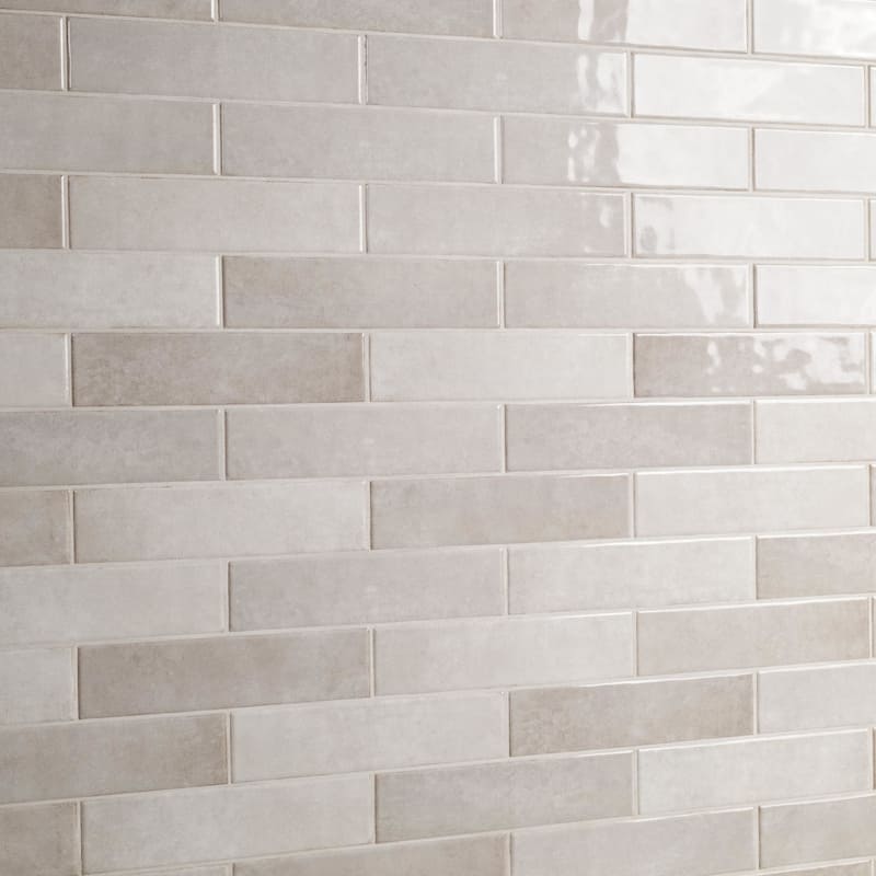 Ackland AKNPTHOK3X12G-CA Hoku - 3" x 12" Ceramic Rectangle Wall Tile -