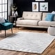 preview thumbnail 18 of 34, Nuloom Hand Tufted Plush Zebra Area Rug 2'6" x 6' Runner - Grey