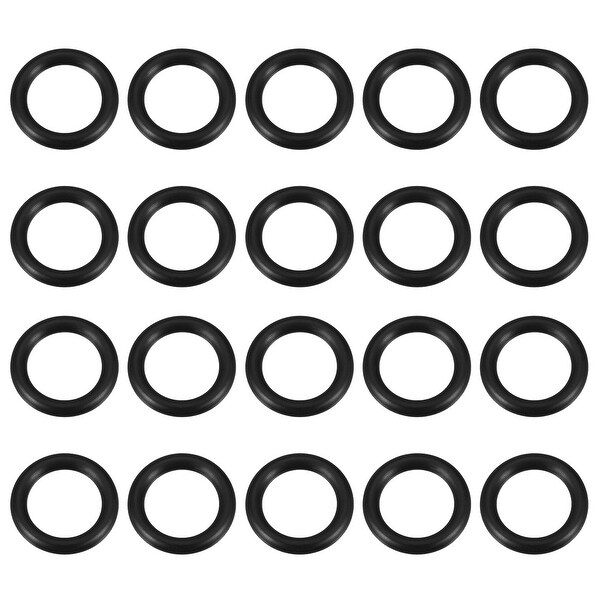 O-Rings Nitrile Rubber Gasket, 17mm Inner Diameter, 24mm OD, 3.5mm Width, 20pcs