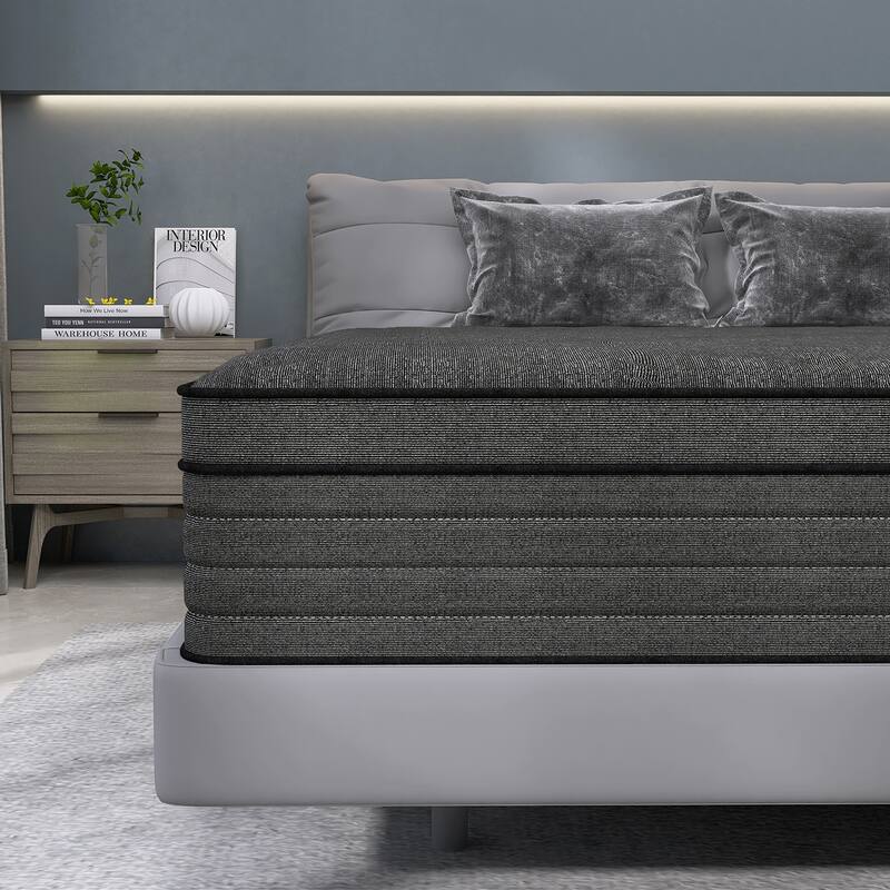 14 inch Mattress in a Box with Pocket Spring and Soft Foam