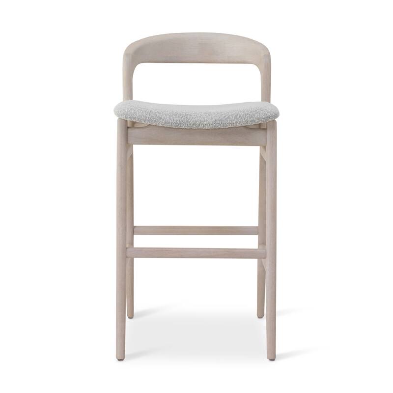 Urbia Velma Counter and Bar Stool - Crafted Glaze, Nevoa