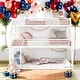 preview thumbnail 1 of 20, Modern Twin XL/Full XL/Queen Triple Bunk Bed With Ladder And Full-Length Guardrails,Convertible Beds for Bedroom White