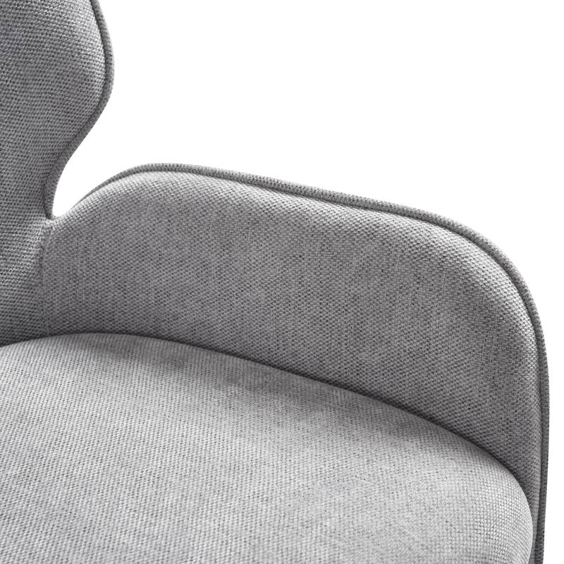 Alicia Modern Curved Back Upholstered Dining Chair