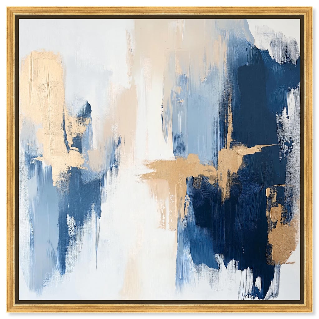 Tranquil Blue Depths II Canvas by Art Remedy