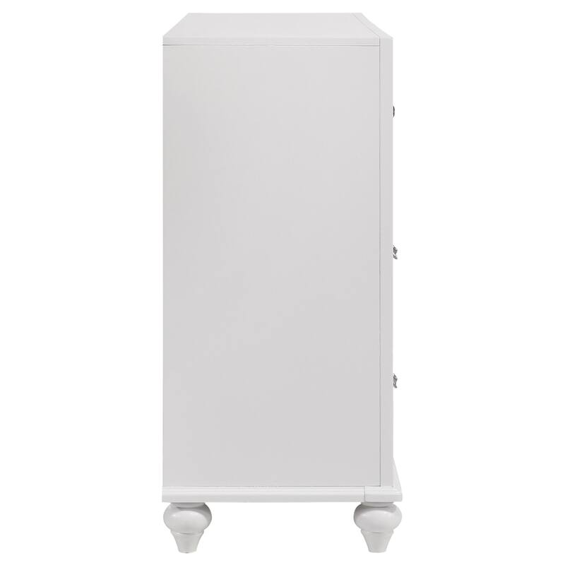 Randall White 7-drawers Dresser