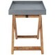 preview thumbnail 3 of 15, SAFAVIEH Outdoor Alten Removable Tray Top Side Table - 21.6" W x 13.7" L x 17.7" H - 21.6" W x 13.7" L x 17.7" H
