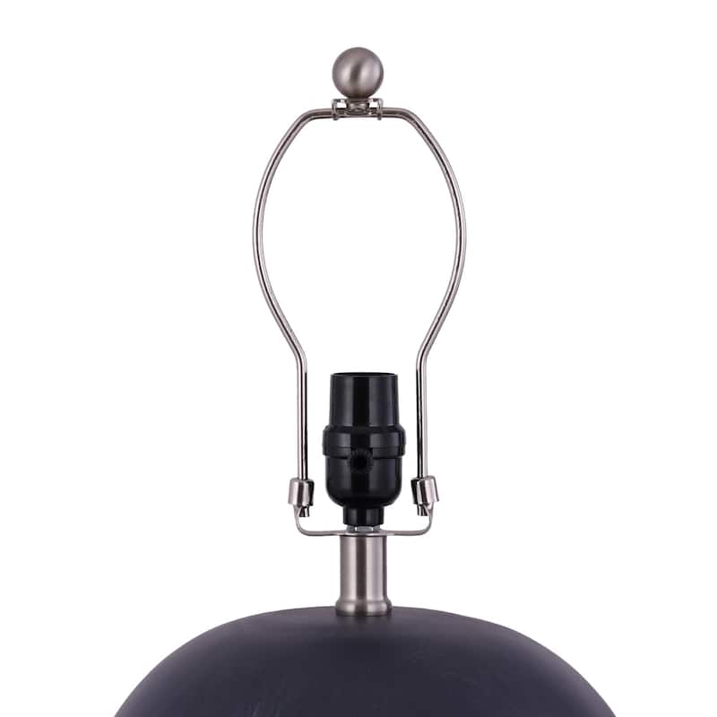 Global Accent Ceramic Table Lamp with Linen Shade