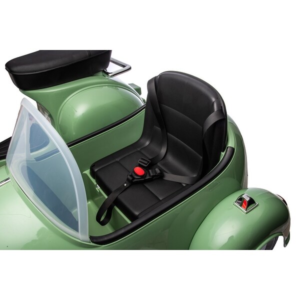 Companion Adventures: Licensed Vespa Scooter with Storage and Two
