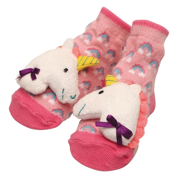 baby shoes with socks attached