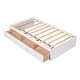 preview thumbnail 8 of 13, Concise Platform Storage Bed Frame with 3 Drawers for Twin Mattress, White