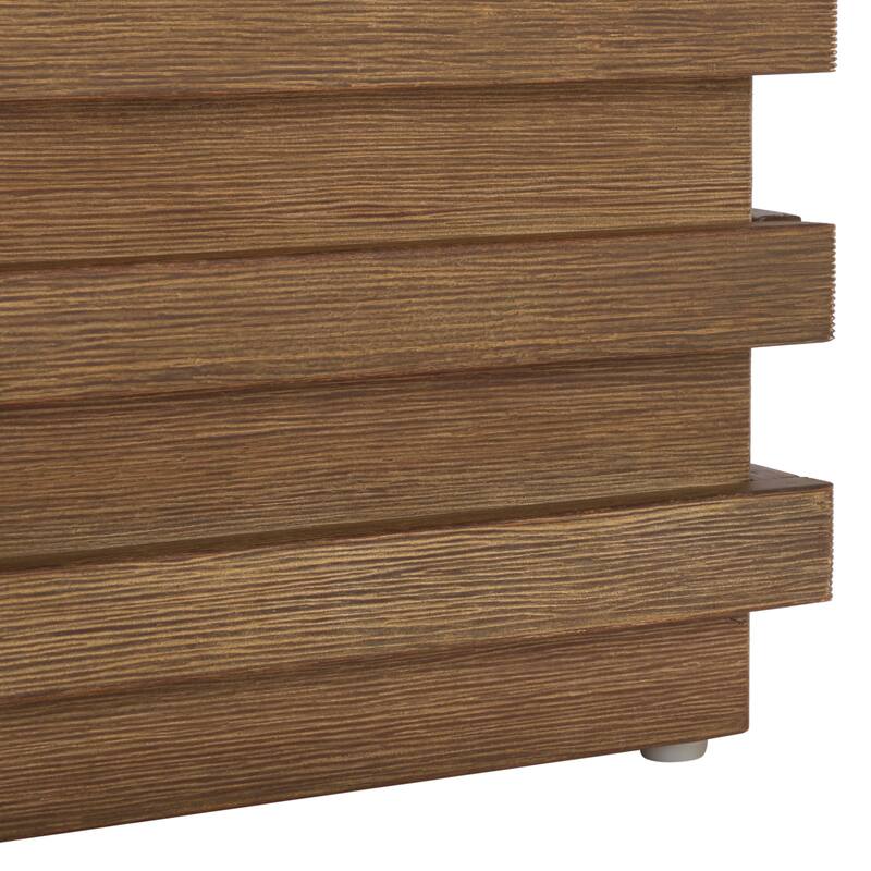 SAFAVIEH Couture Tortuga Eucalyptus Patio Coffee Table - 50"W x 26"D x 11"H