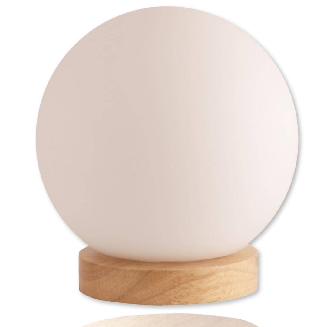 Small round sales table lamp