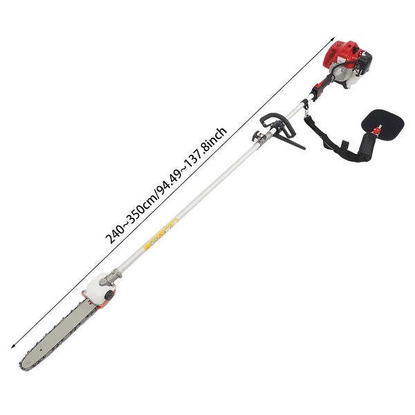43CC Cordless Extension Pole Saw Tree Trimmer Chainsaw - 42.7cc