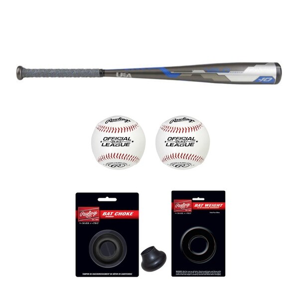 Rawlings 2018 Velo Hybrid Youth Baseball Bat (31"/21 oz) with Accessory Bundle. Opens flyout.