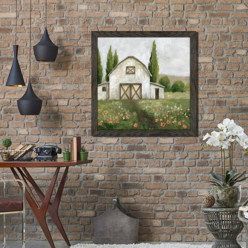 "Country Barn I" by Nan Print on Acrylic