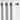 6ix Tailors Payton White Grommet Top Drapery Panels Set of 2
