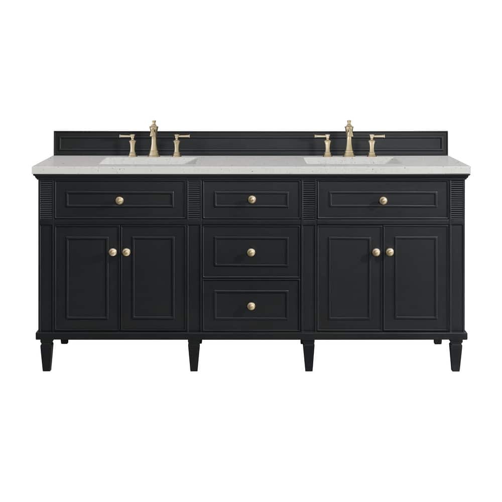 James Martin Vanities 424-V72-3LDL Lorelai 72" Double Basin Wood