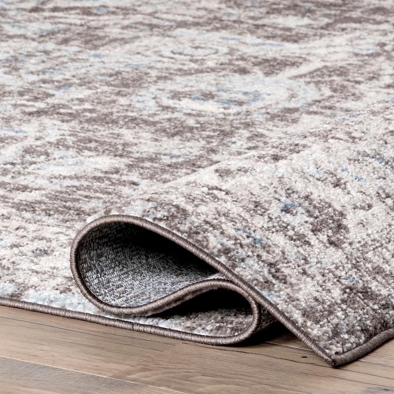 Nuloom Sofia Faded Persian Medallion Area Rug