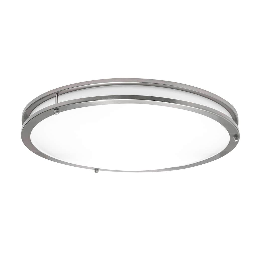 AFX CAF18L5AJUD-BB Carlisle 18" Wide LED Flush Mount Bowl Ceiling