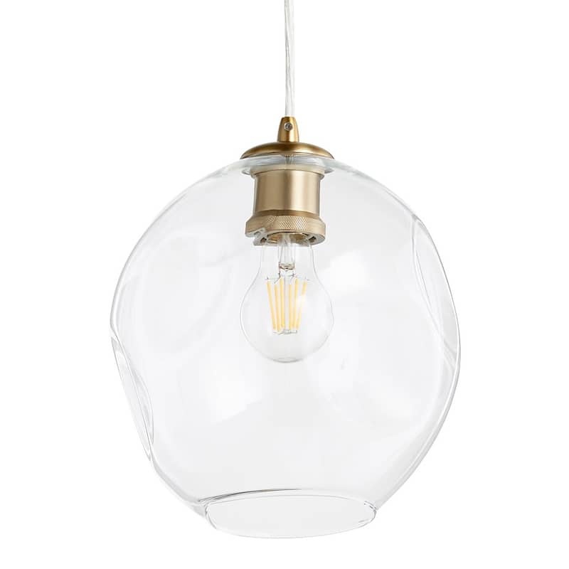 Quorum International Numen 10" Wide Mini Pendant - Aged Brass
