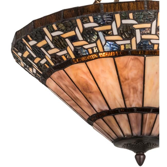 Meyda Tiffany 197687 3 Light 20" Wide Pendant