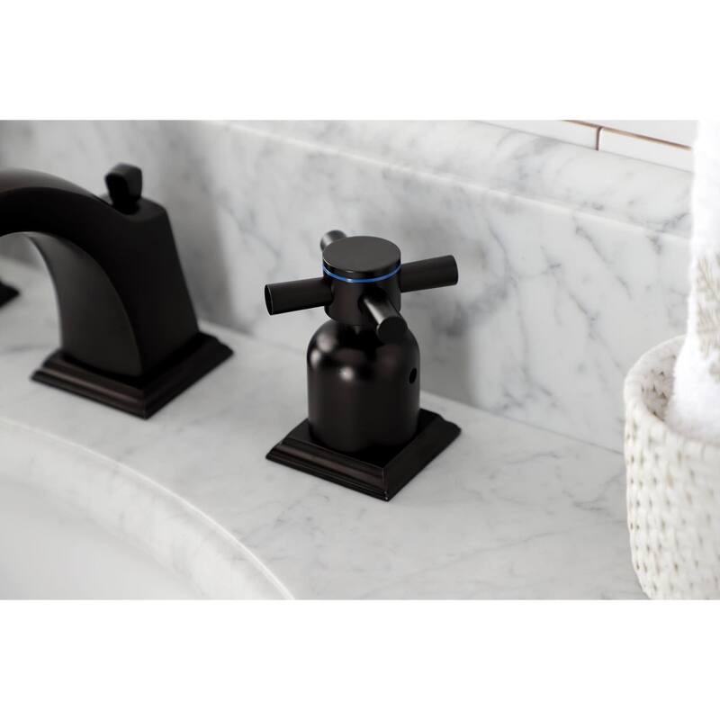 Kingston Brass Concord 1.2 GPM Widespread Bathroom Faucet with Pop-Up