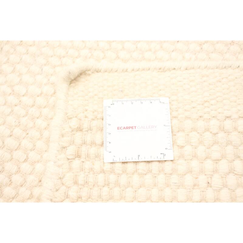 ECARPETGALLERY Hand Loomed Bungalow Wool Dhurrie