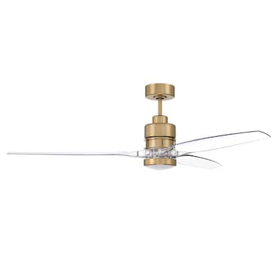 Craftmade Sonnet WiFi 60" Ceiling Fan - Satin Brass