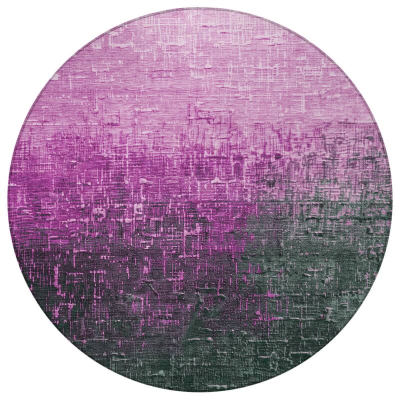 HomeRoots Ombre Transitional Rectangle Outdoor Rug