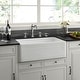 preview thumbnail 2 of 10, Delice 30 x 18 Ceramic, Farmhouse Kitchen Sink - 30" x 18"