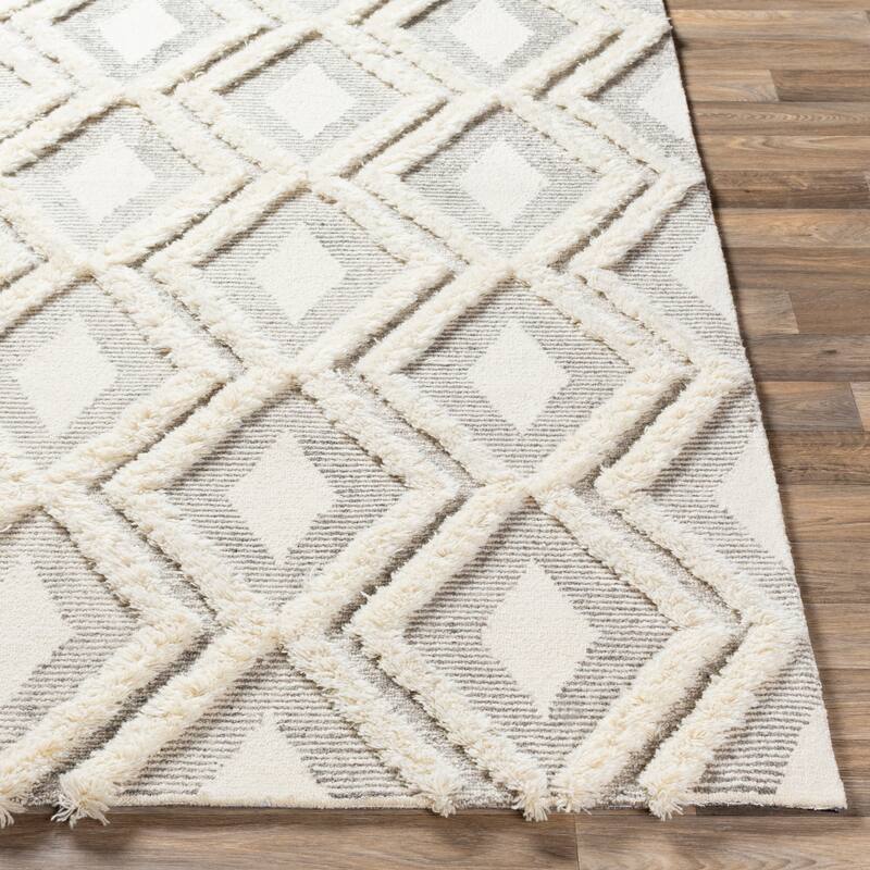 Livabliss Halifax Handmade Bohemian Wool Area Rug