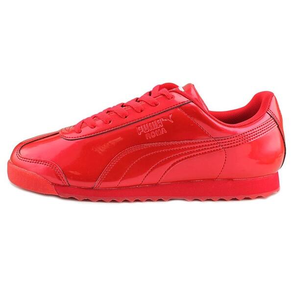 Shop Black Friday Deals On Puma Roma Ano Men Round Toe Synthetic Red Sneakers Overstock 13996701