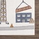 preview thumbnail 5 of 7, Hauteloom Olwen Living Room, Bedroom Machine Washable Area Rug - Cream, Light Gray - 6'7" x 9'