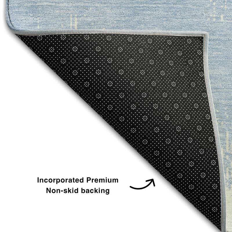 Premium Washable Super Soft Farmhouse Chevron Mayfield Rug
