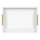 Kate and Laurel Caspen Rectangle Decorative Tray - 12.25x16.5 - Thumbnail 4