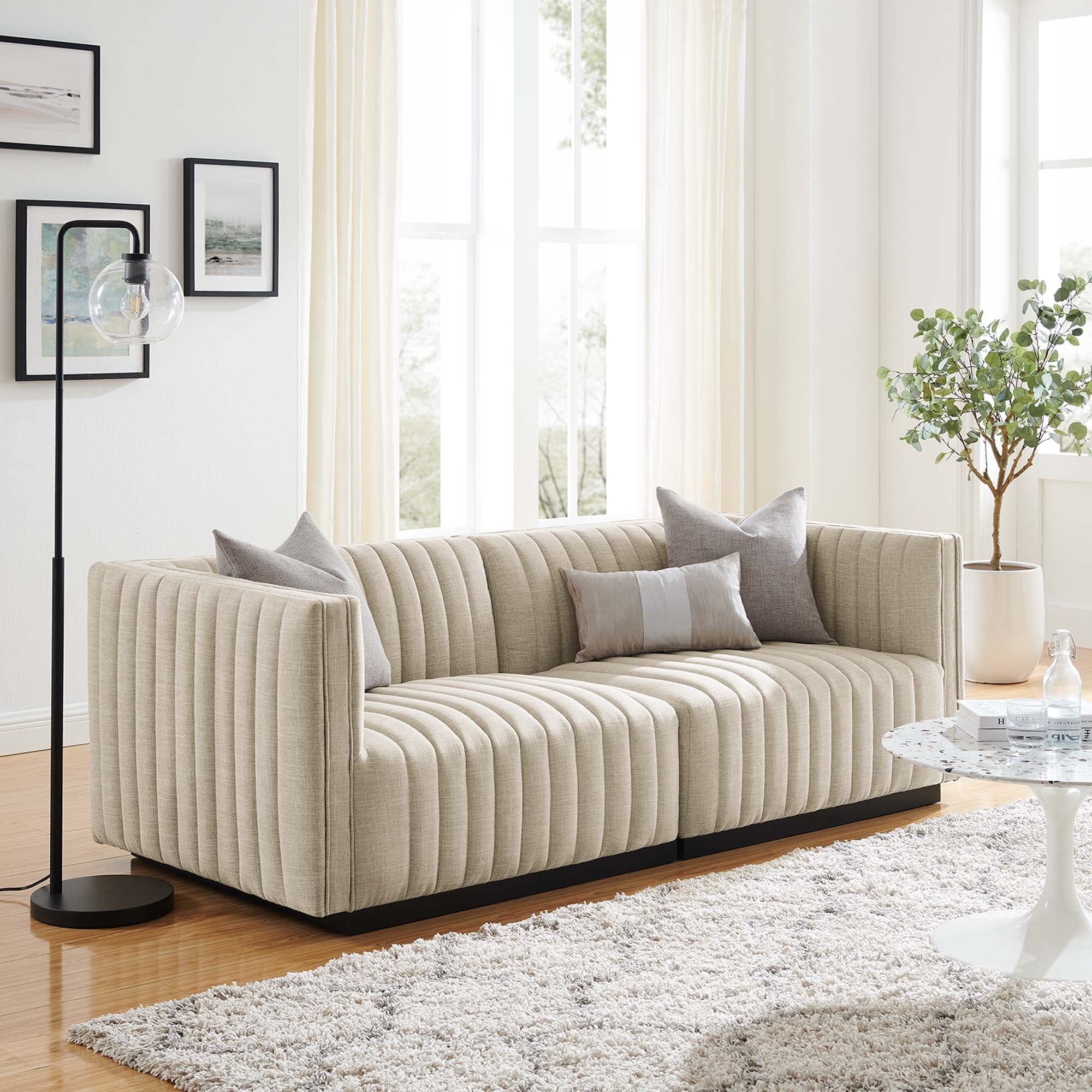 Safavieh sarah cheap tufted settee