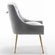 preview thumbnail 101 of 106, SEYNAR Modern Dining Chairs Set of 6, Velvet Accent Chair Tufted Back Armless Chair with Back Pull